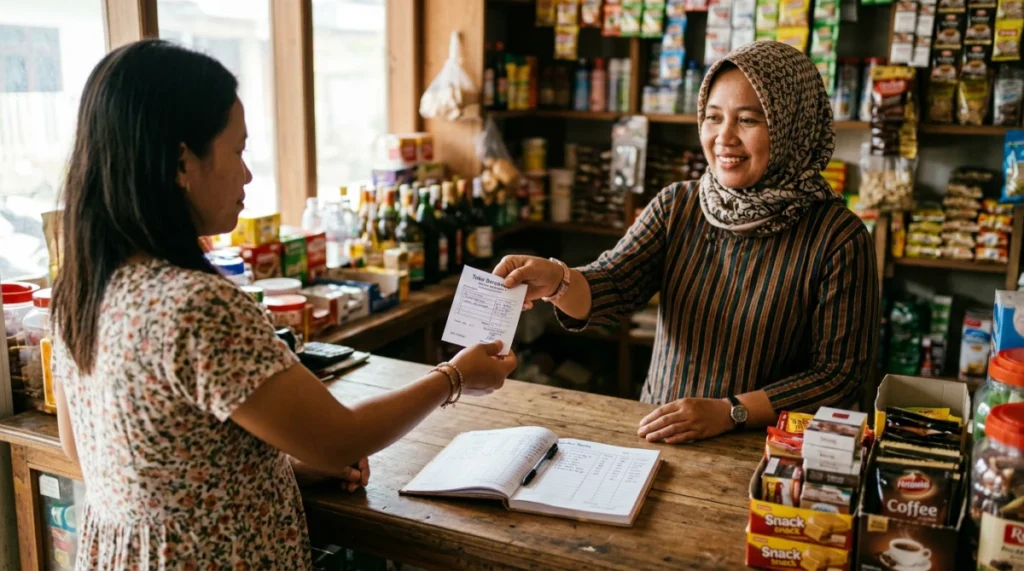 nota kontan masuk ke jurnal